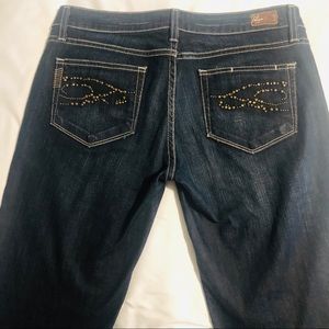 NWOT Paige Skinny Jeans 29 x 33 Dark Cute Pockets